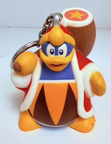 HAL Laboratory Kirby of the Stars/Right Back at Ya!: King Dedede Vinyl Keychain 2002