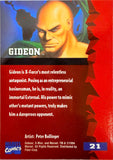 Marvel '95 Fleer Ultra: Gideon Trading Card # 21