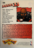 1993 Upper Deck Fanimation: Agent 23 Michael Jordan Card