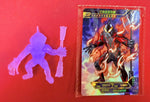 KAYOU ULTRAMAN HEROES 宇宙英雄奥特曼系 Keshi and Card Set: Ultraman Belial (Clear Purple)