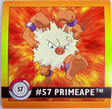 Artbox Pokemon: Primeape Sticker #57 1996