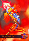Marvel '95 Fleer Ultra: Jean Grey Trading Card # 25
