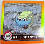 Artbox Pokemon: Omanyte Sticker #138 1996