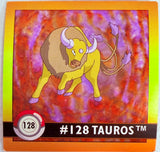 Artbox Pokemon: Tauros Sticker #128 1996