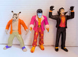 Bandai Big Bad Beetleborgs: Wolfgang Smith, Count Fangula & Flabber Set of 3 Figures 1997