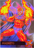 Marvel '95 Fleer Ultra: Magneto Trading Card # 28