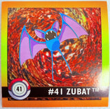 Artbox Pokemon: Zubat Sticker #41 1996