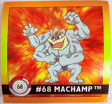 Artbox Pokemon: Machamp Sticker #68 1996