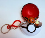 Basic Fun Pokémon: Eevee Figure Keychain 1999