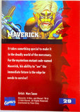 Marvel '95 Fleer Ultra: Maverick Trading Card # 29
