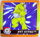 Artbox Pokemon: Hypno Sticker #97 1996