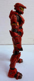 McFarlane Halo 3 Series 1 Spartan Soldier Mark VI Action Figure Red Ver. (No Packaging)
