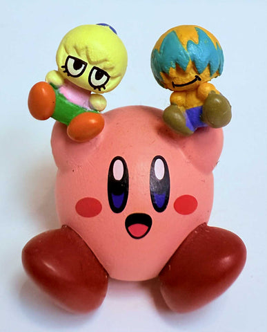 Re-ment Kirby W/Tiffu & Tuff Mini Figure