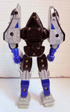 Power Rangers Time Force: Time Force Megazord Mode Blue 5" Figure 2000 (Loose/Missing Spring Loaded Gun)