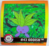 Artbox Pokemon: Oddish Sticker #43 1996
