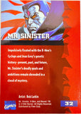 Marvel '95 Fleer Ultra: Mr. Sinister Trading Card # 32