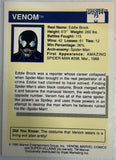 1990 Marvel Comics: Super-Villains Venom Trading Card