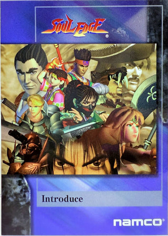 Epoch Soul Edge Namco Official Collection Cards: Introduce 082 1998