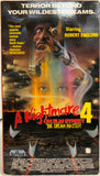 A Nightmare on Elm Street 4 The Dream Master VHS