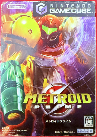 Nintendo Gamecube Metroid Prime (Japan Ver.)