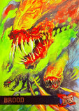 Marvel '95 Fleer Ultra: Brood Trading Card # 9