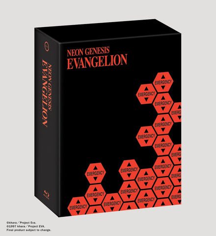 Neon Genesis Evangelion Complete Series Limited Collector's Edition Blu-ray