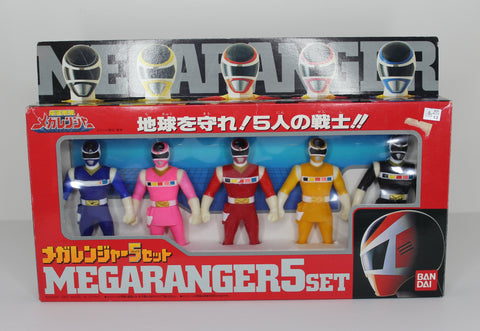 Bandai Denji Sentai Megaranger 5 Ranger Set