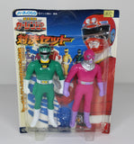 Yutaka/Hearty Robin Gekisou Sentai Carranger: Green Racer & Combatant Wumper Pink