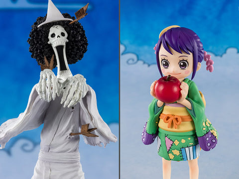 One Piece Figuarts Zero: Brook (Honekichi) and O-Tama