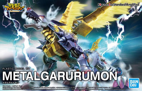 Digimon Figure-rise Standard - Metal Garurumon (Amplified)