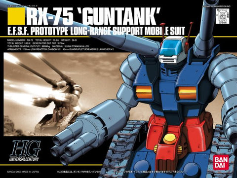 HG Universal Century #007 RX-75 Guntank