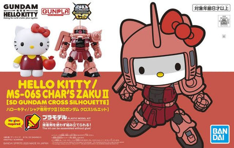 SD EX-Standard Hello Kitty/MS-06S Char's Zaku II